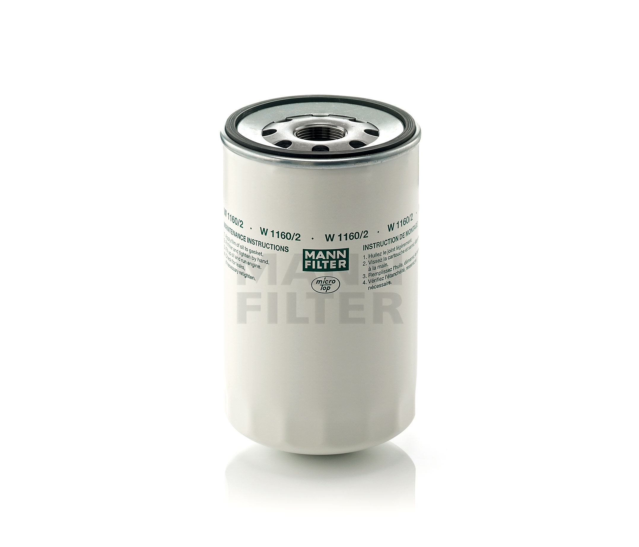 Original Filter für Öl W 1160/2