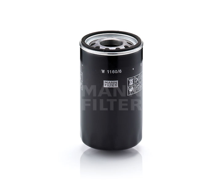 Filter, Arbeitshydraulik W 1160/6 MANN-FILTER 1930986 FIAT
