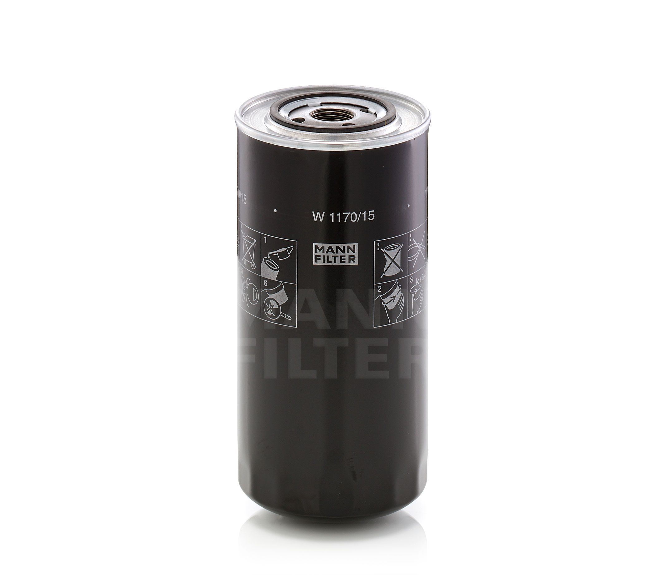 Ölfilter MANN-FILTER W 1170/15 günstig online kaufen