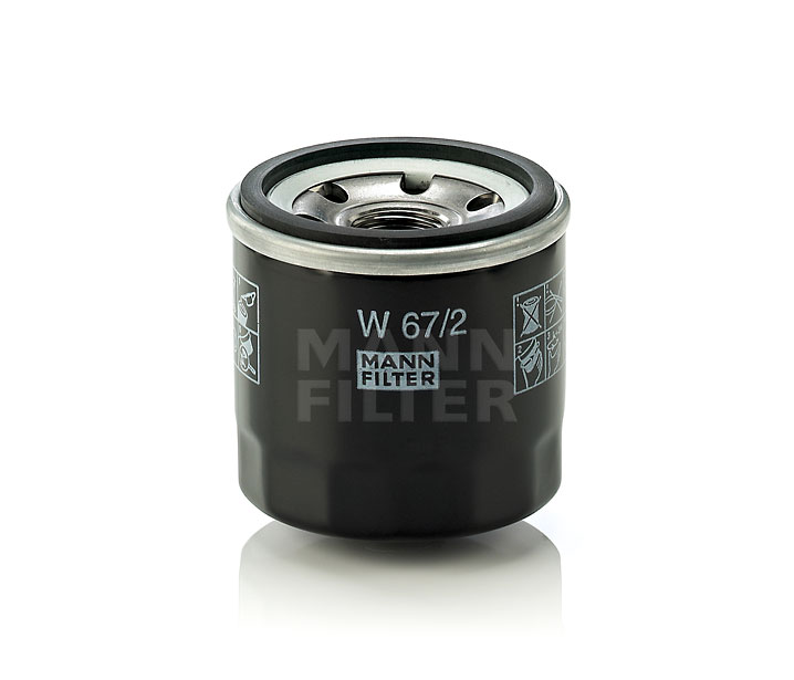 963568 MANN-FILTER W672 Φίλτρο λαδιού Suzuki Samurai SJ τιμες