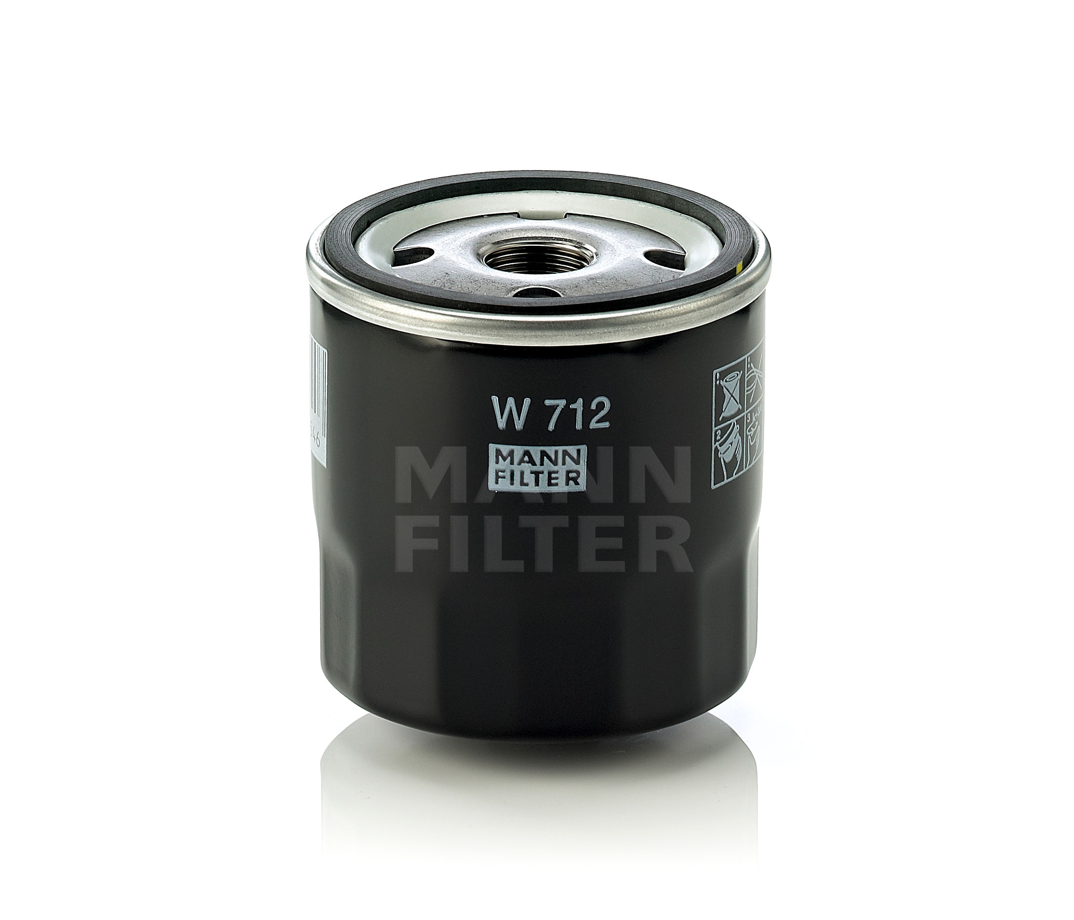 Oljefilter MANN-FILTER W 712 rating
