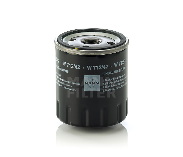 Ölfilter W 712/42 MANN-FILTER CDU1937 ROVER, DAF, LDV