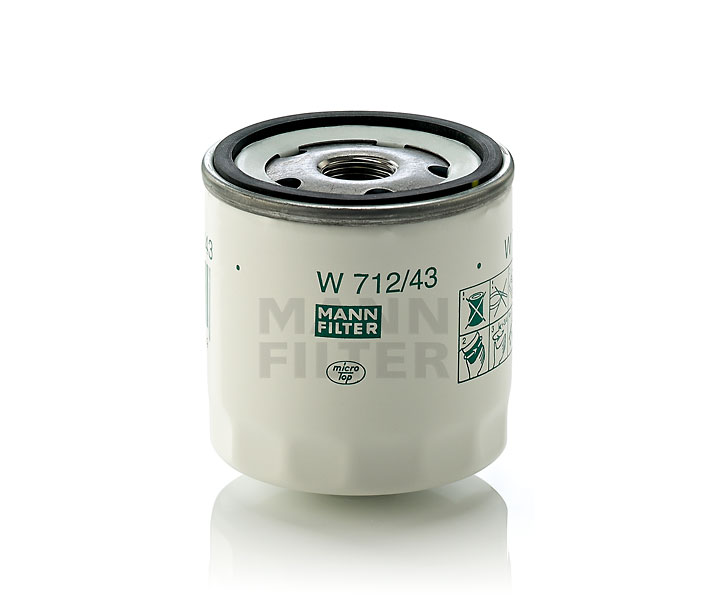Filtro de aceite XS6E-6714-B1A MANN-FILTER W712/43 FORD, FORD USA, DODGE
