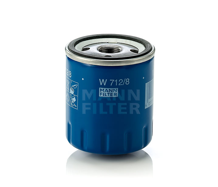 Ölfilter 1109 N2 MANN-FILTER W712/8 VW, FORD, FIAT, PEUGEOT, MAZDA