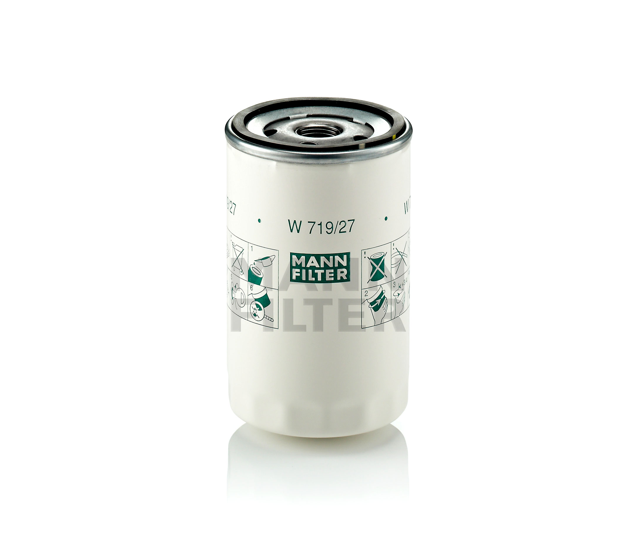 Filtres à huile MANN-FILTER W 719/27 évaluation