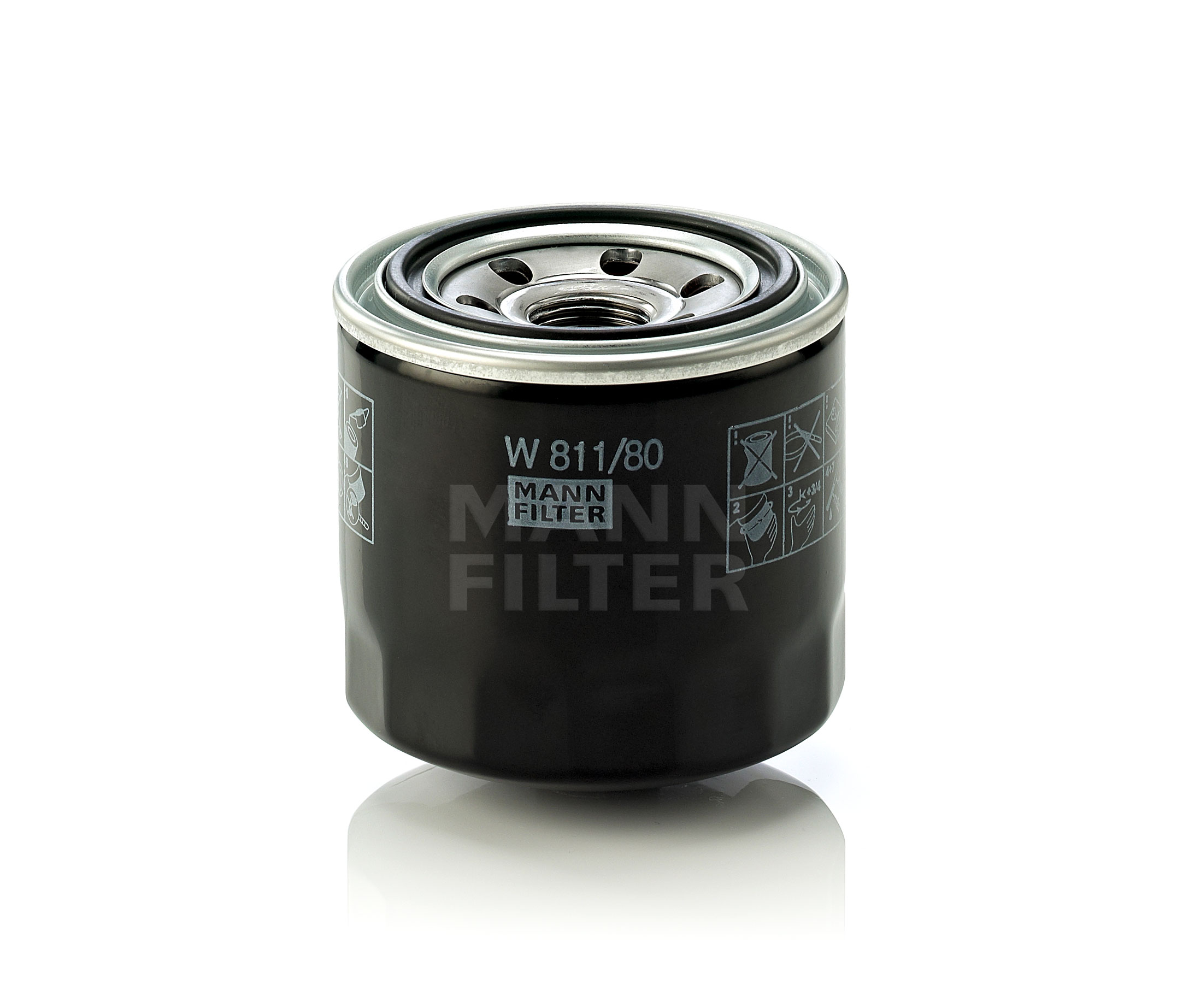 Oljefilter MANN-FILTER W 811/80 rangering