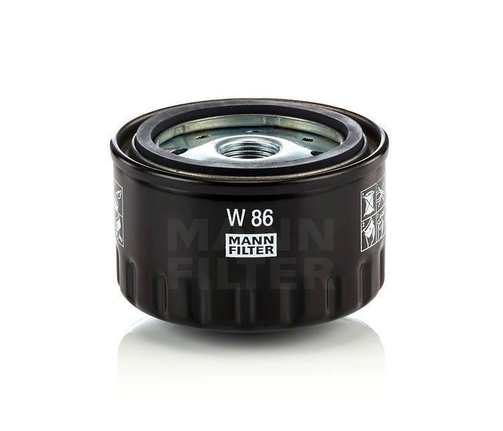Ölfilter W 86 MANN-FILTER 55189961 RENAULT, FIAT, NISSAN, ALFA ROMEO, LANCIA