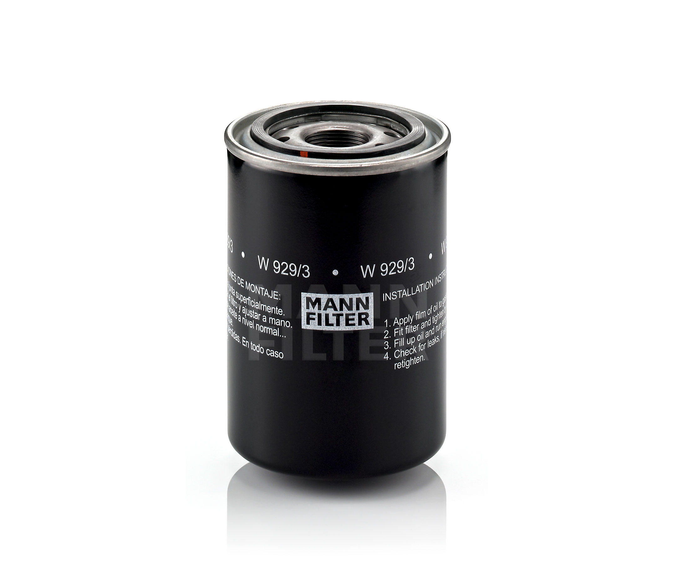 Original Filter für Öl W 929/3