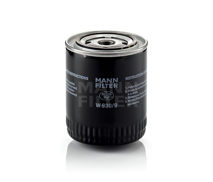 Ölfilter W 930/9 MANN-FILTER 5041315 MITSUBISHI, CHRYSLER, TALBOT, TVR