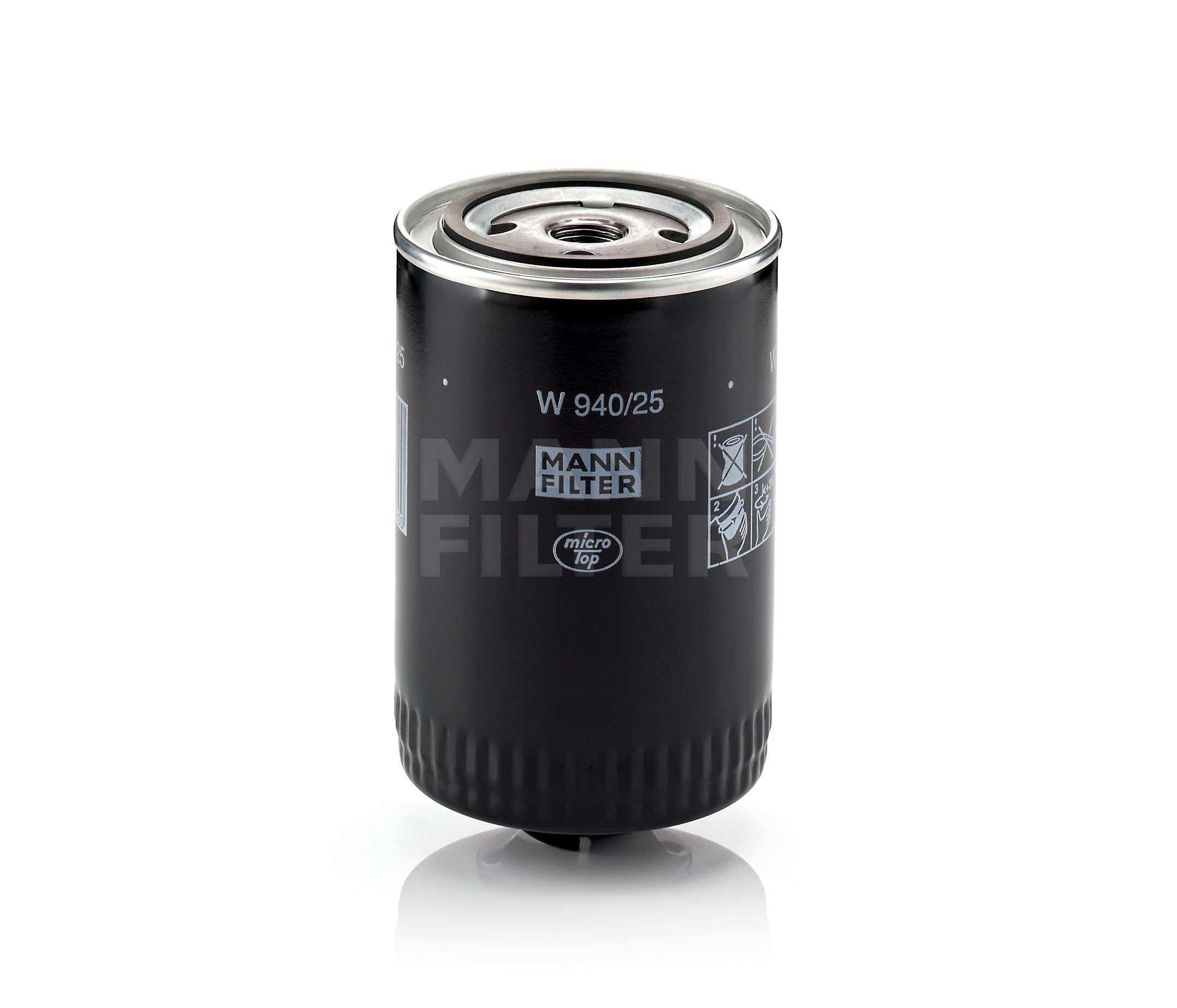 Original Filter für Öl W 940/25 (10)