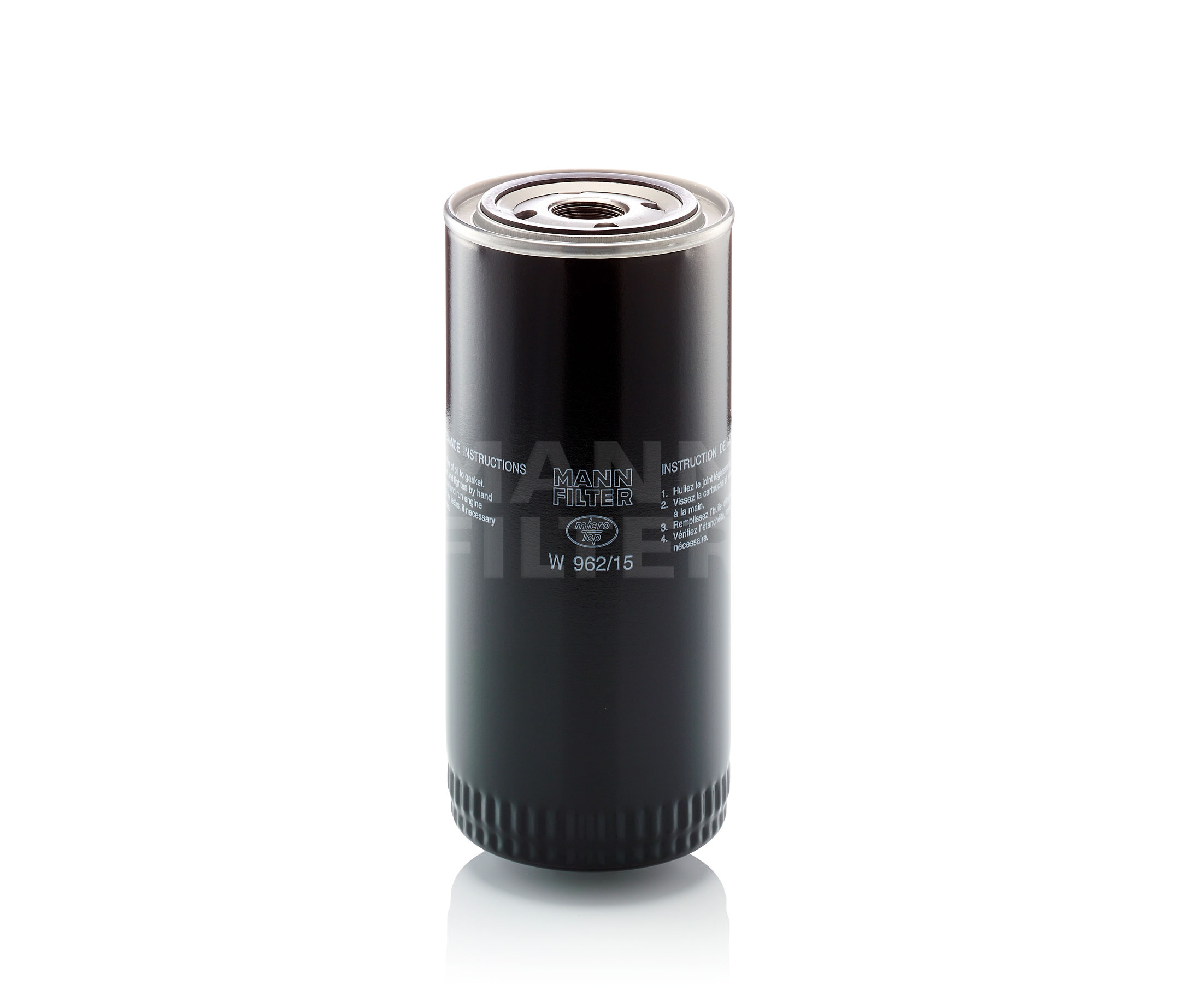 Filter, operating hydraulics MANN-FILTER W 962/15 rating