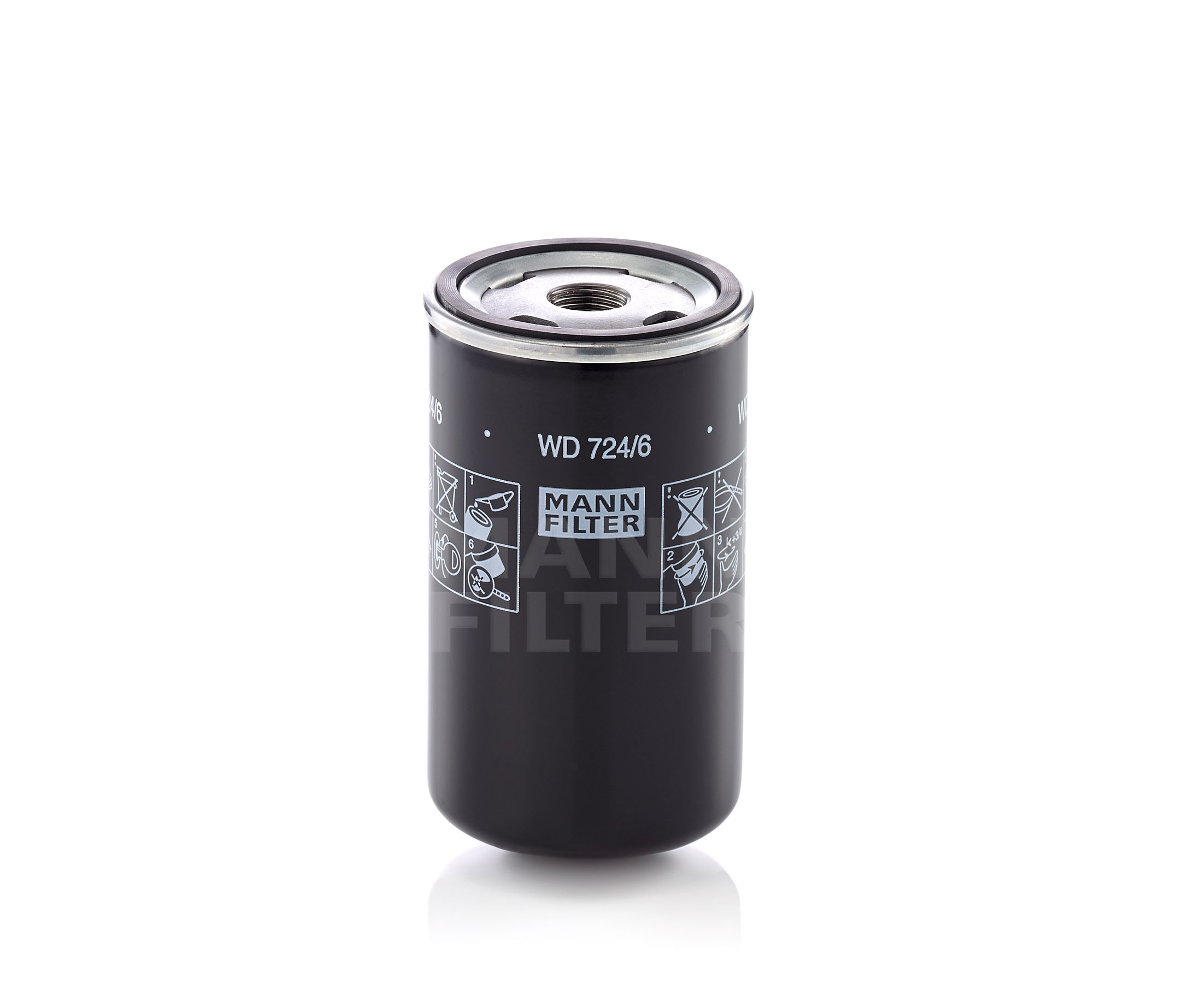 Original Filter, Arbeitshydraulik WD 724/6