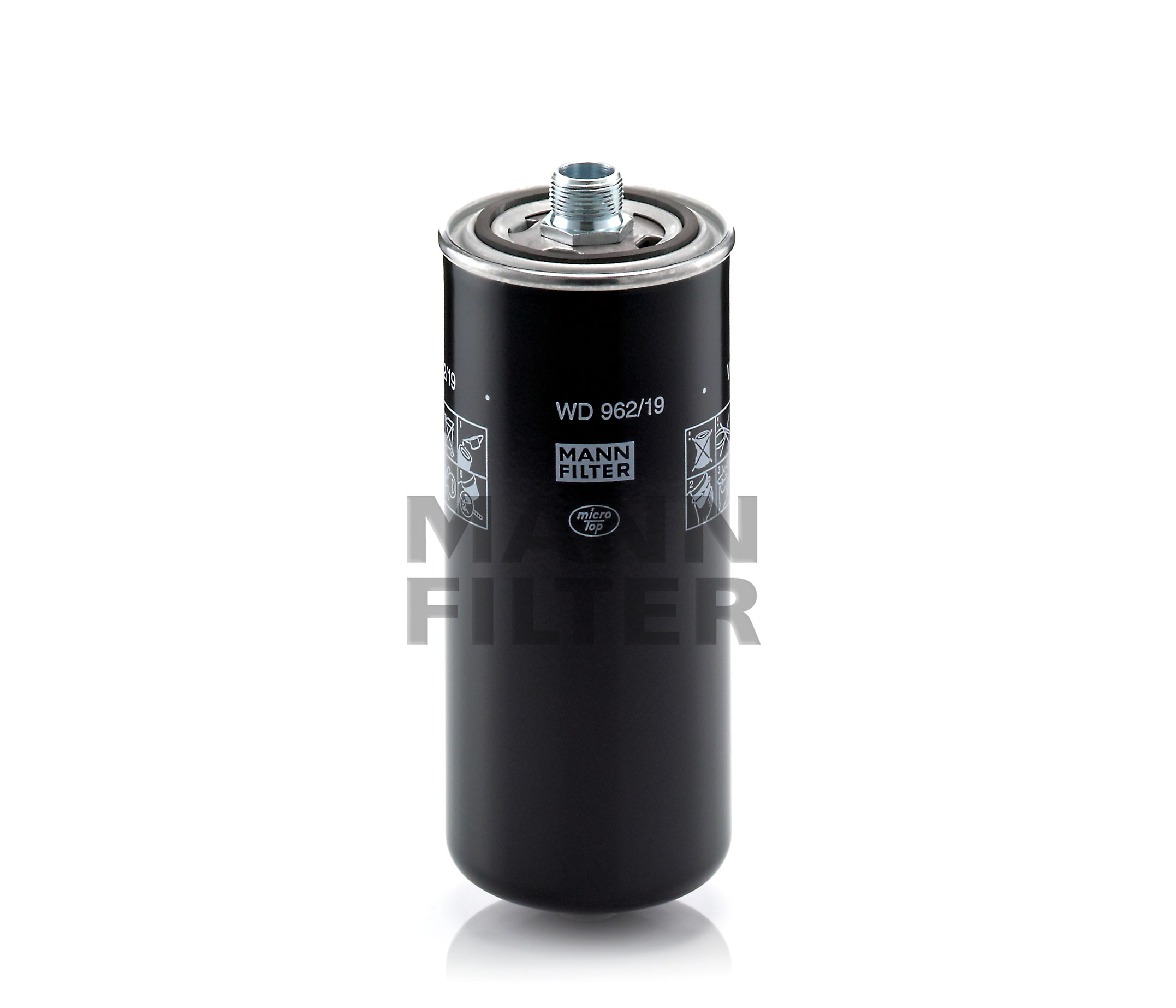 Hydraulikfilter, Automatikgetriebe MANN-FILTER WD 962/19 Bewertung