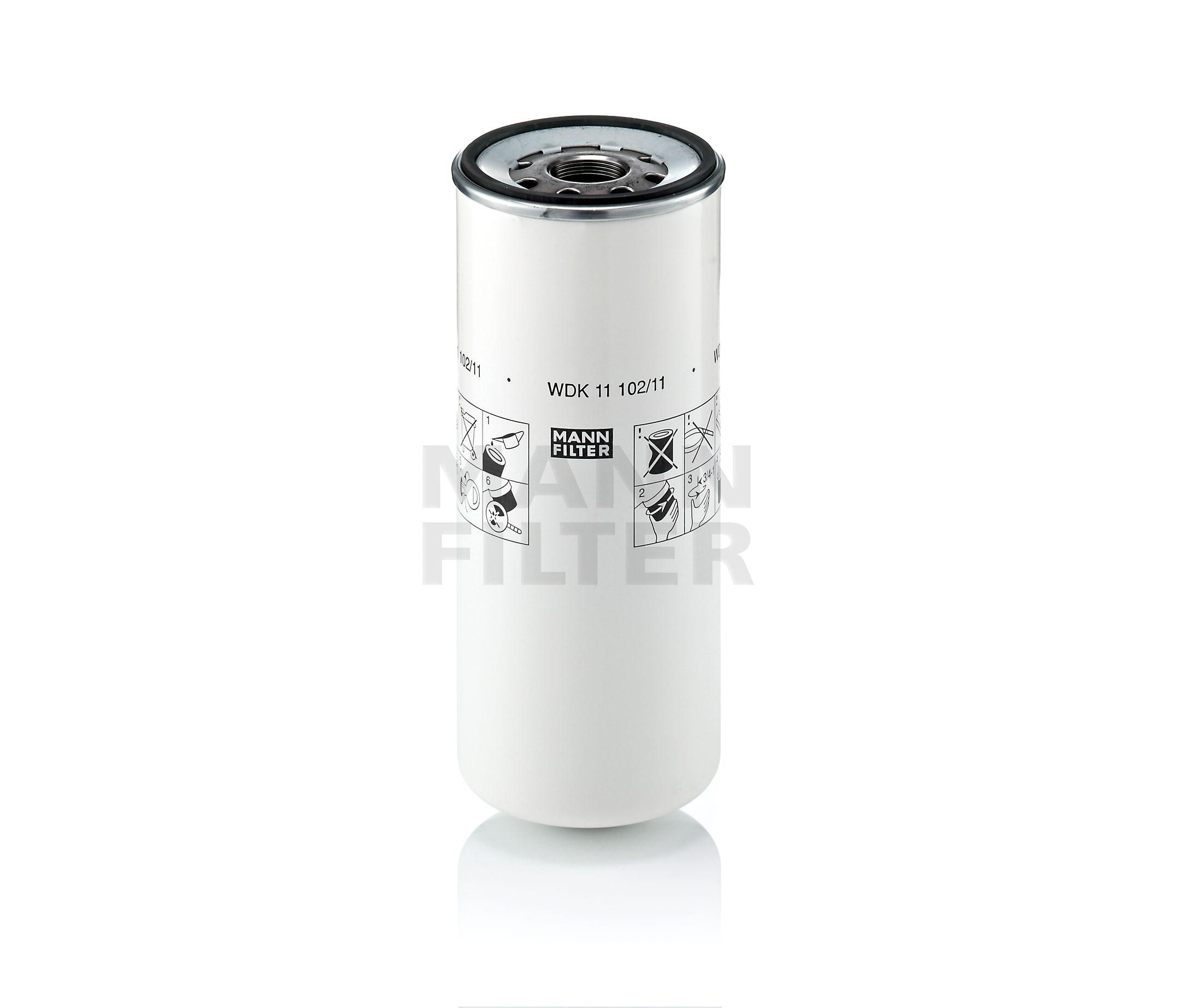 MANN-FILTER WDK 11 102/11 Filtre à carburant Hauteur: 263mm