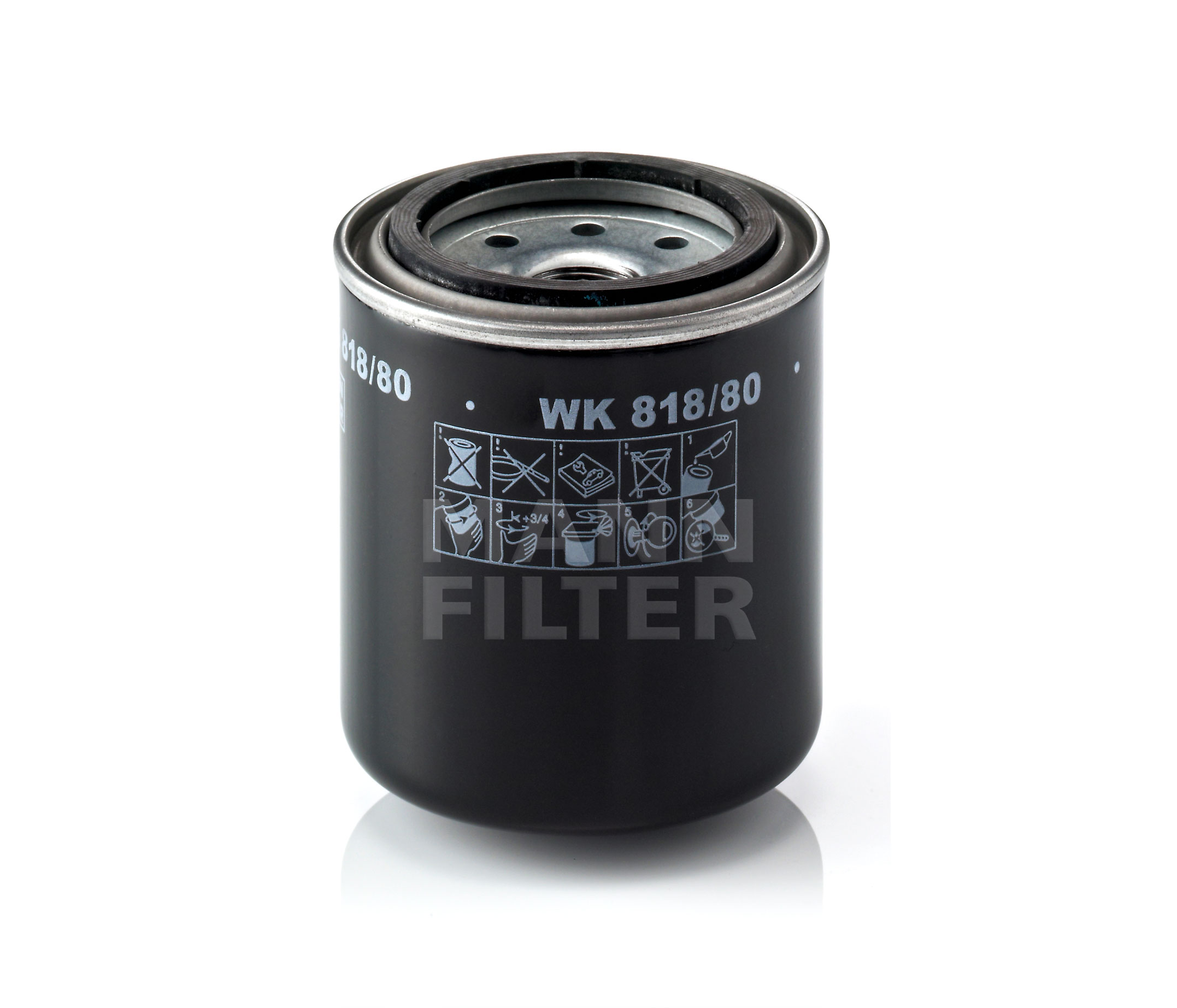 Filtro combustible MANN-FILTER WK 818/80 evaluación