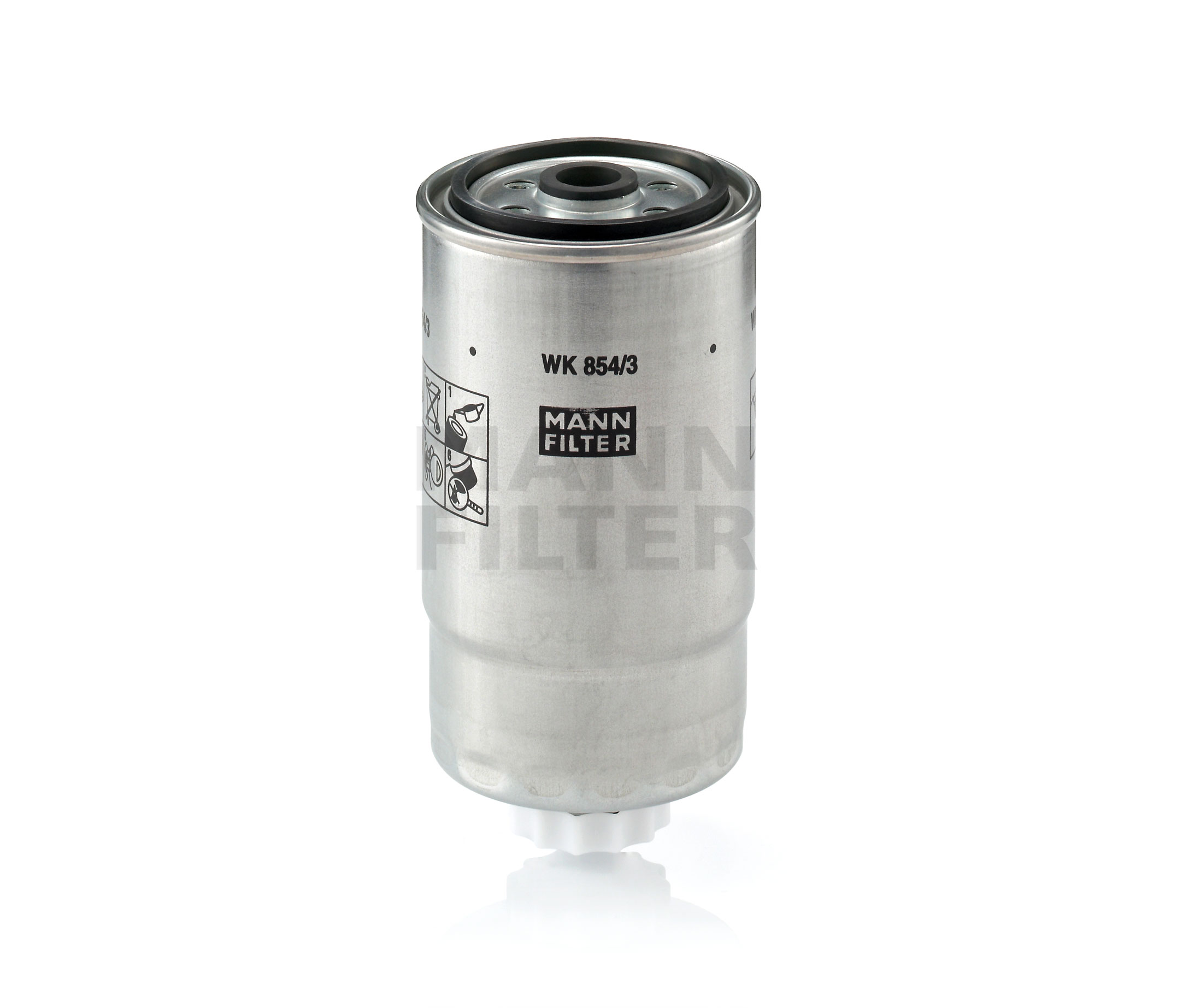 MANN-FILTER WK 854/3 Kraftstofffilter