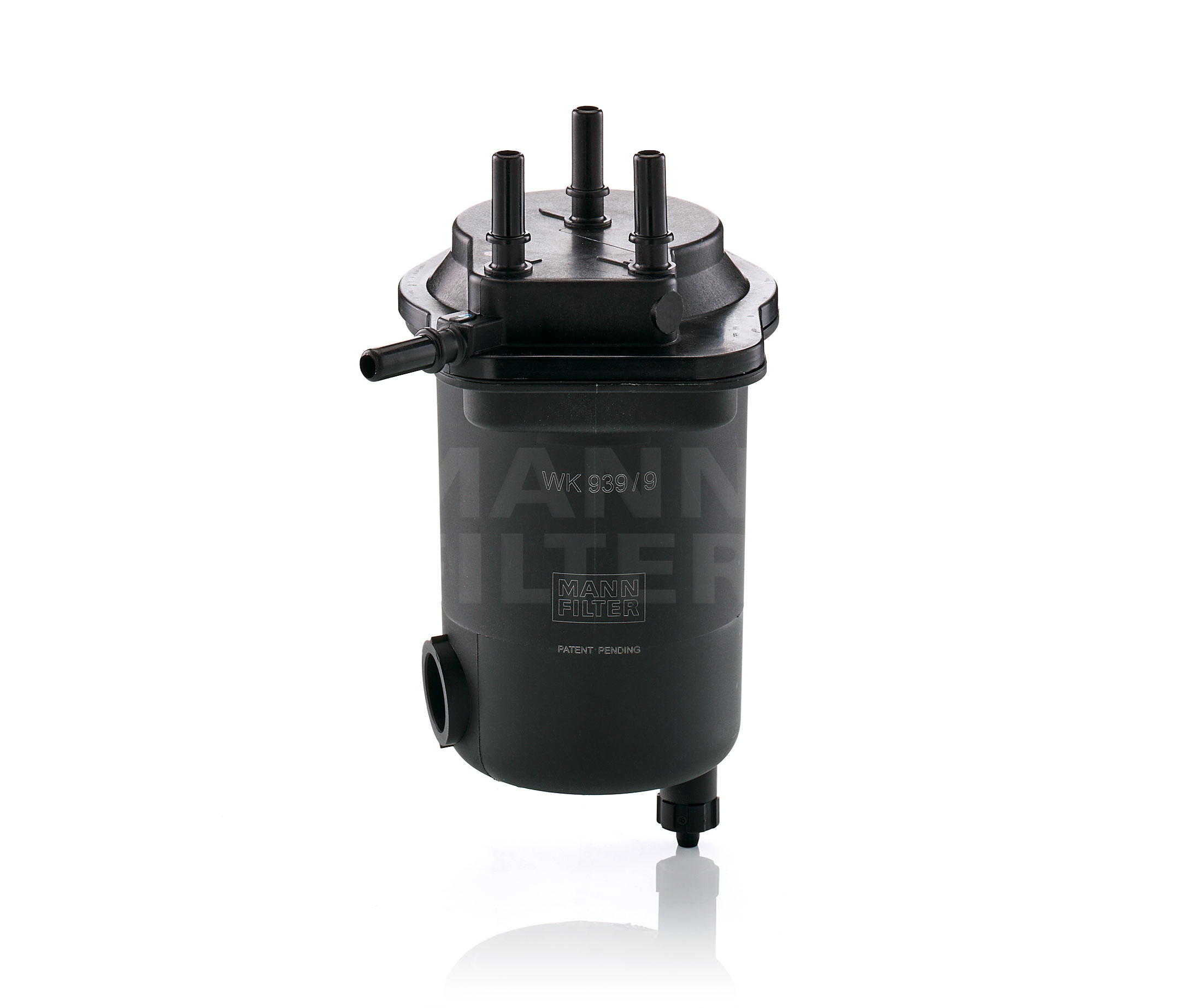 MANN-FILTER WK 939/9 x Drivstoffilter Høyde: 144mm