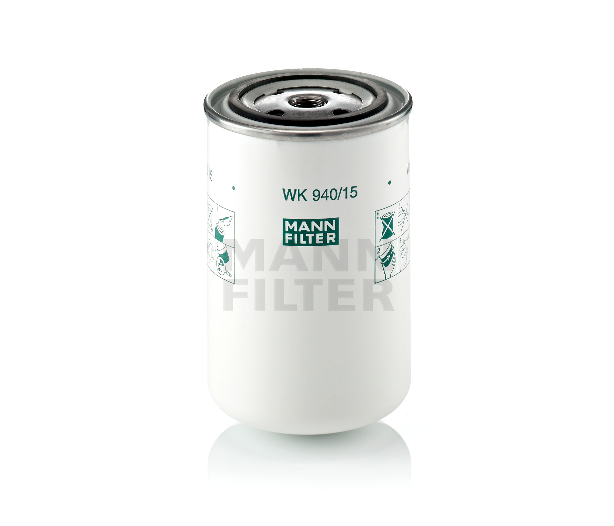 Fuel filters MANN-FILTER WK 940/15 rating