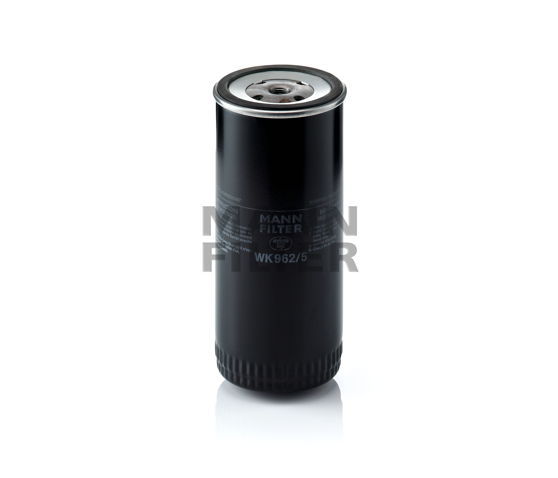 MANN-FILTER WK 962/5 Brandstoffilter Hoogte: 210mm