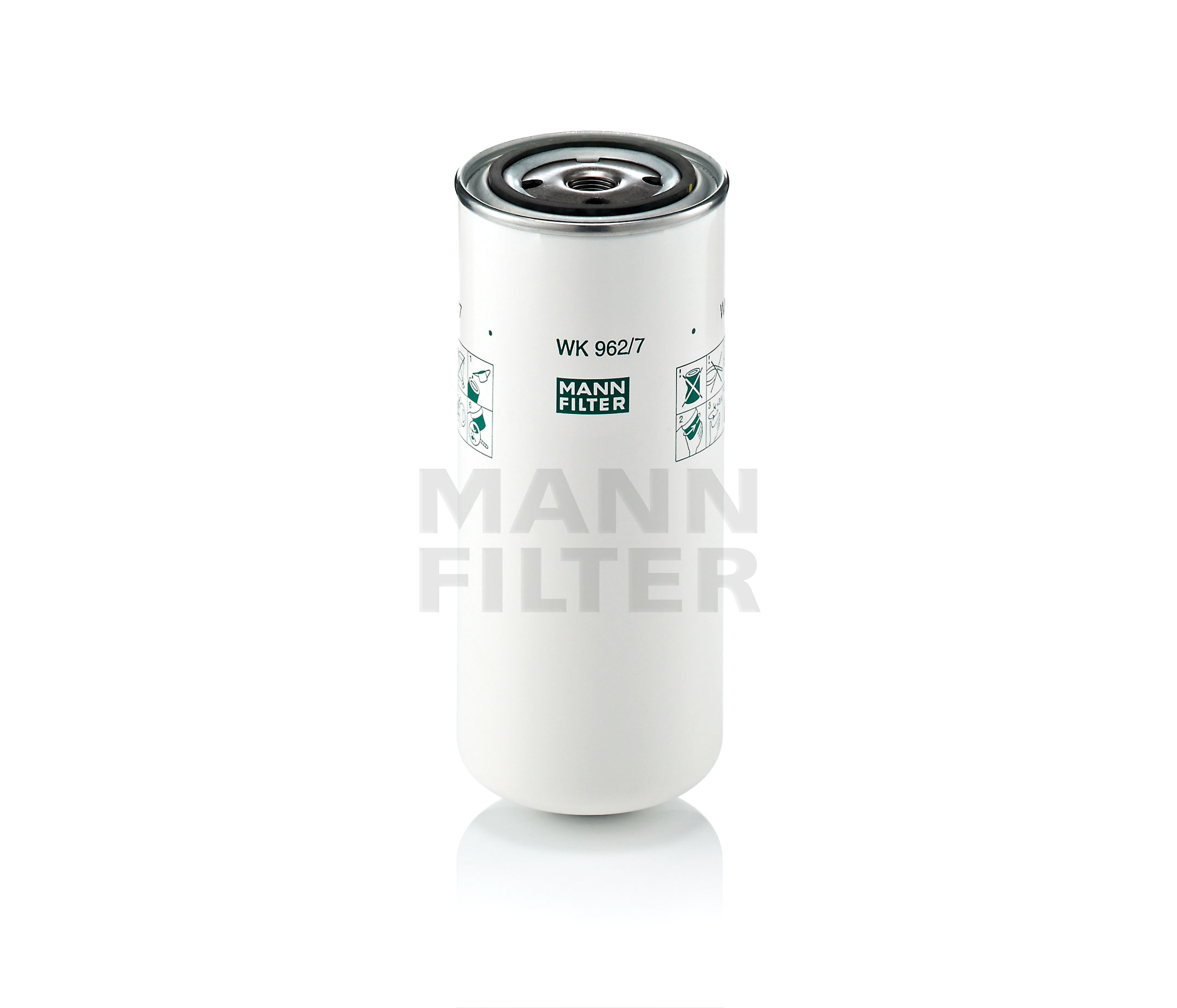 Filtro de combustível MANN-FILTER WK 962/7 classificação