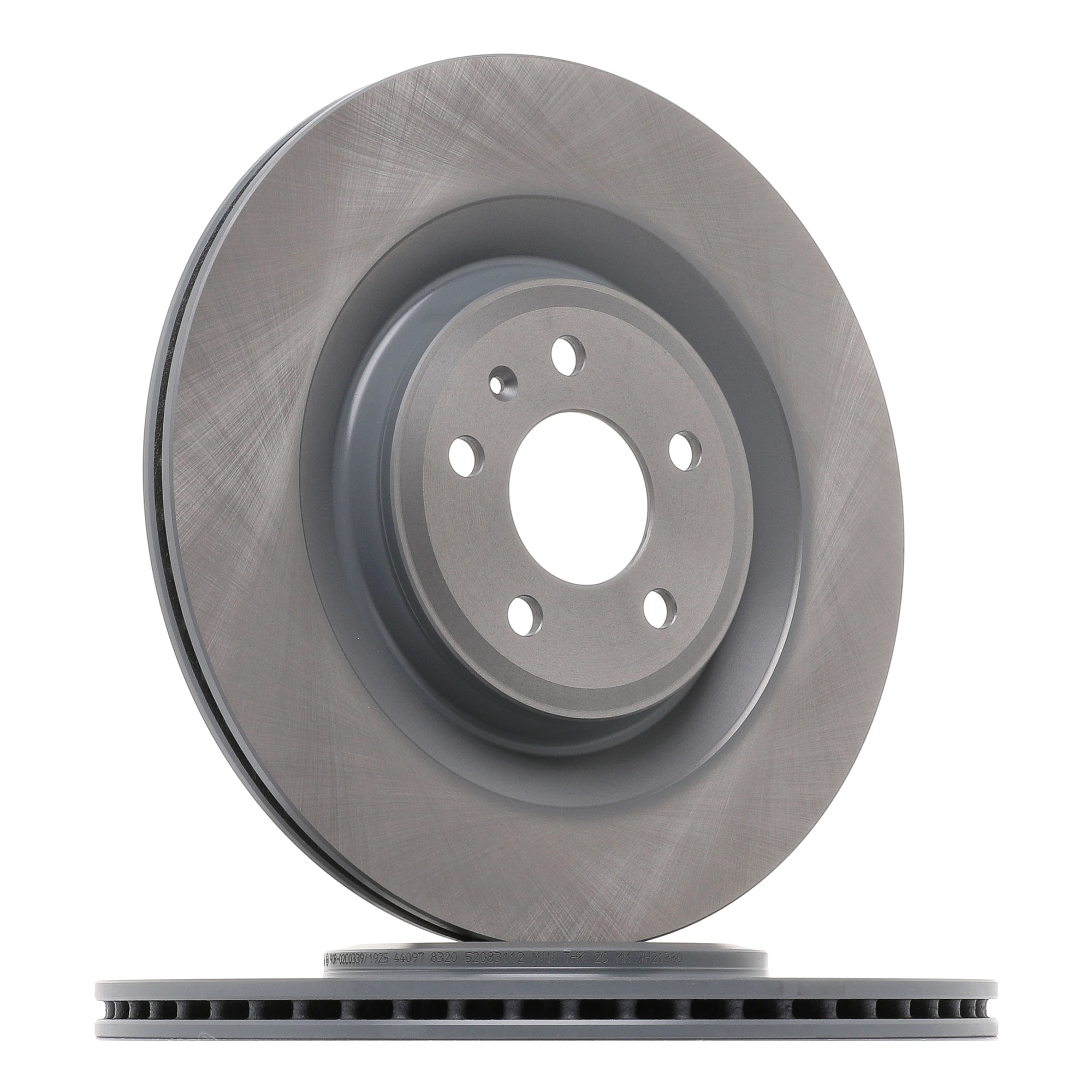 FEBI BILSTEIN 44097 Remschijf Remschijfdikte: 22mm, Velg: 5-gat, Ø: 356mm