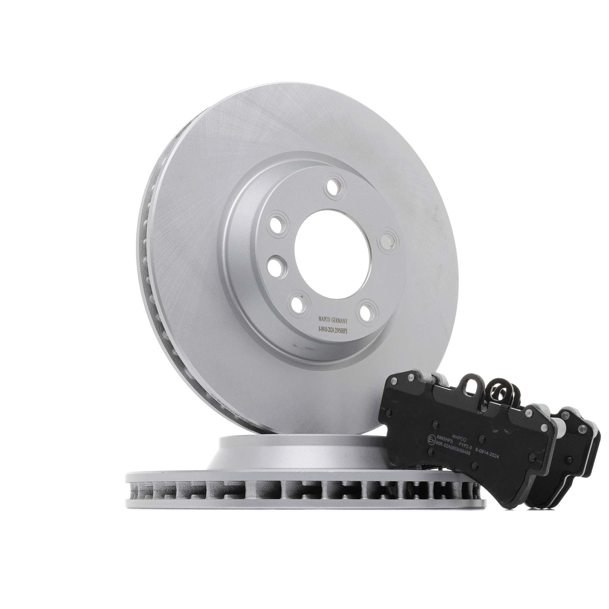 MAPCO 47980HPS Remschijven en blokken Ø: 350mm, Remschijfdikte: 34mm