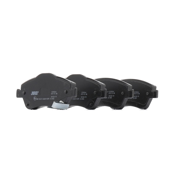 Plaquettes de frein 0446502160 JURID 572524J TOYOTA, SATURN, WIESMANN